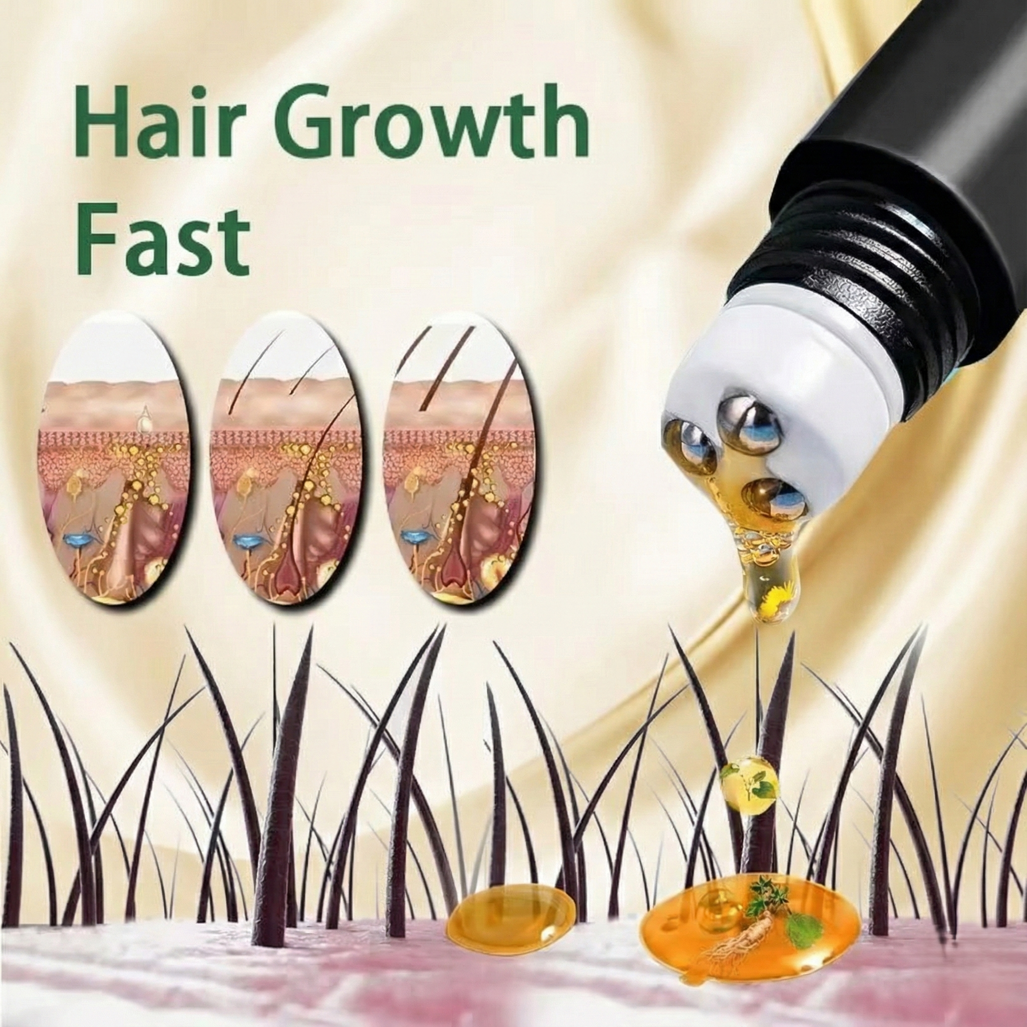 Rapid Regrow Biotin Serum + Scalp Massager