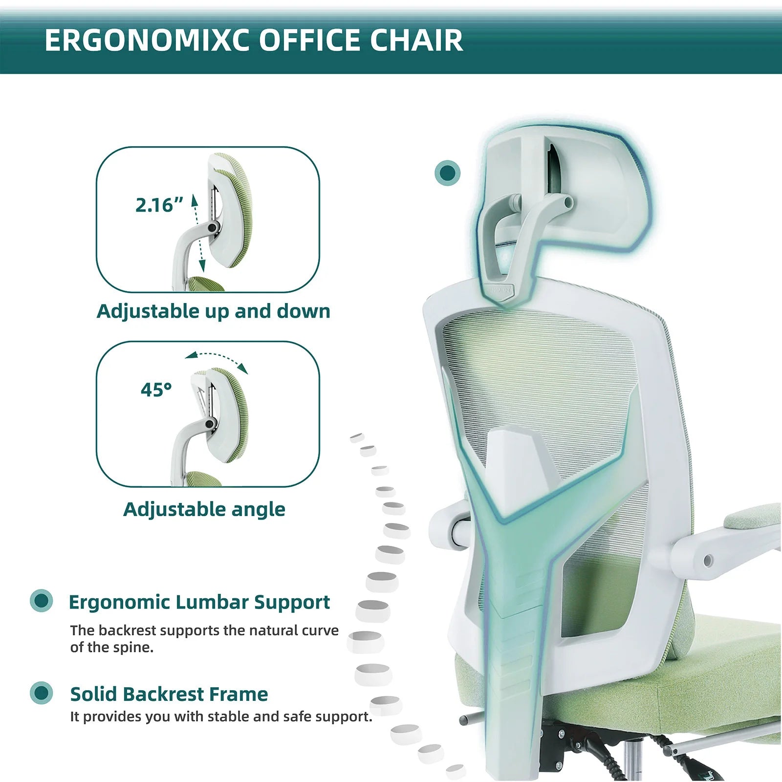ProGamer™ Ergonomic Mesh Throne - Instant Back Pain Relief