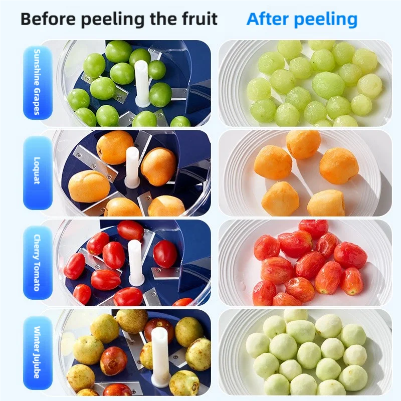 QuickPeel™ Automatic Electric Fruit Peeler - Kitchen Time Saver