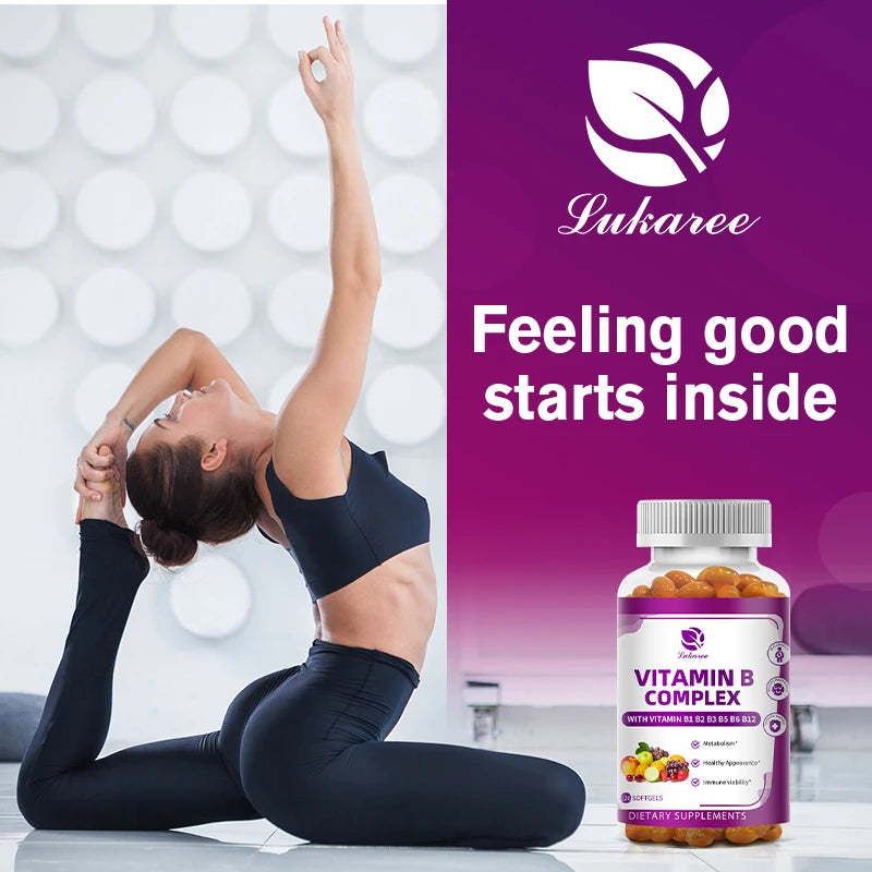 Ultra-Potent Vitamin B Complex – Instant Energy, Focus & Metabolism Boost (120 Caps)