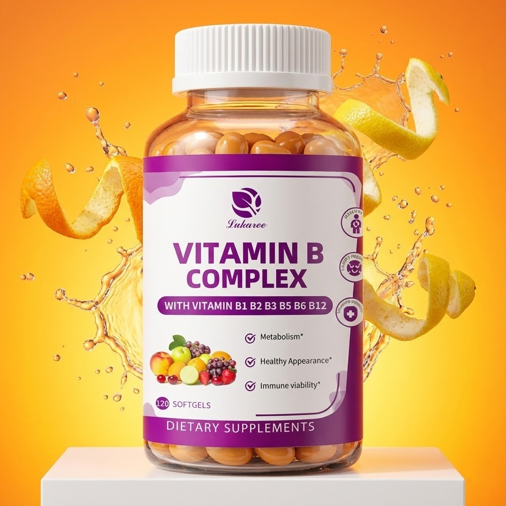 Ultra-Potent Vitamin B Complex – Instant Energy, Focus & Metabolism Boost (120 Caps)